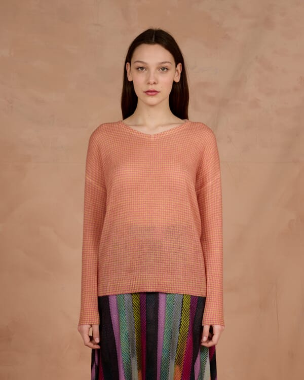 In Bed With You CONTRAST-EDGE TARTAN PRINT CARDIGAN WITH POCKETS COL. 008