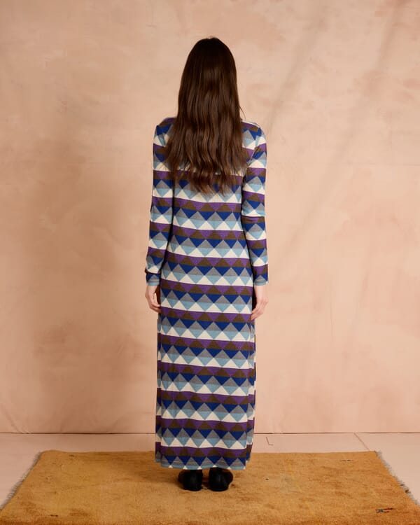 In Bed With You FLORAL AND GEOMETRIC PRINT JACKET WITH POCKETS COL.459