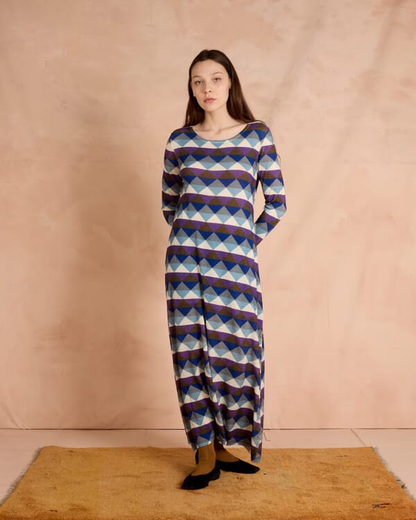 In Bed With You FLORAL AND GEOMETRIC PRINT JACKET WITH POCKETS COL.459