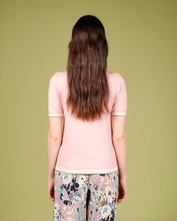 In Bed With You FLORAL PRINT BOAT NECK JUMPER COL.102