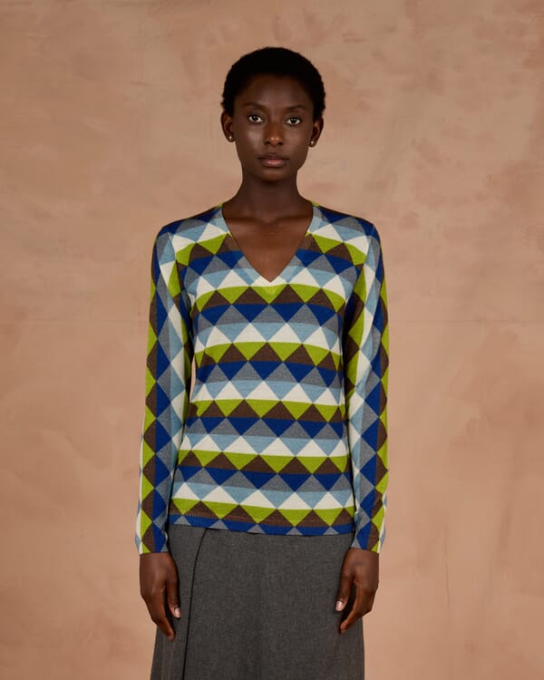 In Bed With You FLORAL PRINT BOAT NECK JUMPER COL.164