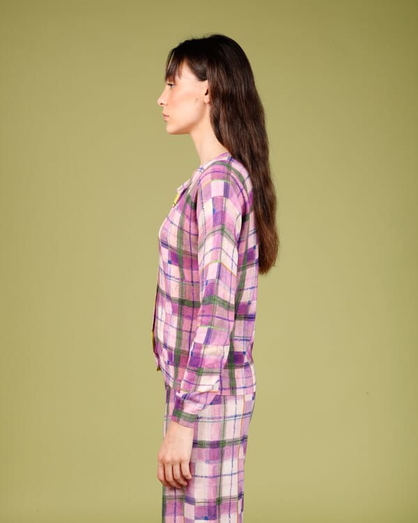 In Bed With You FLORAL PRINT BOAT NECK JUMPER COL.943