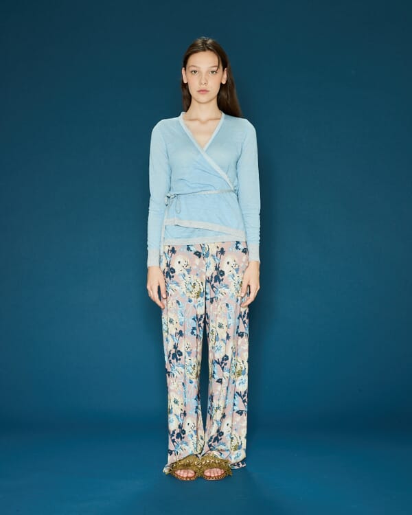 In Bed With You FLORAL PRINT CARDIGAN WITH POCKETS COL. 101