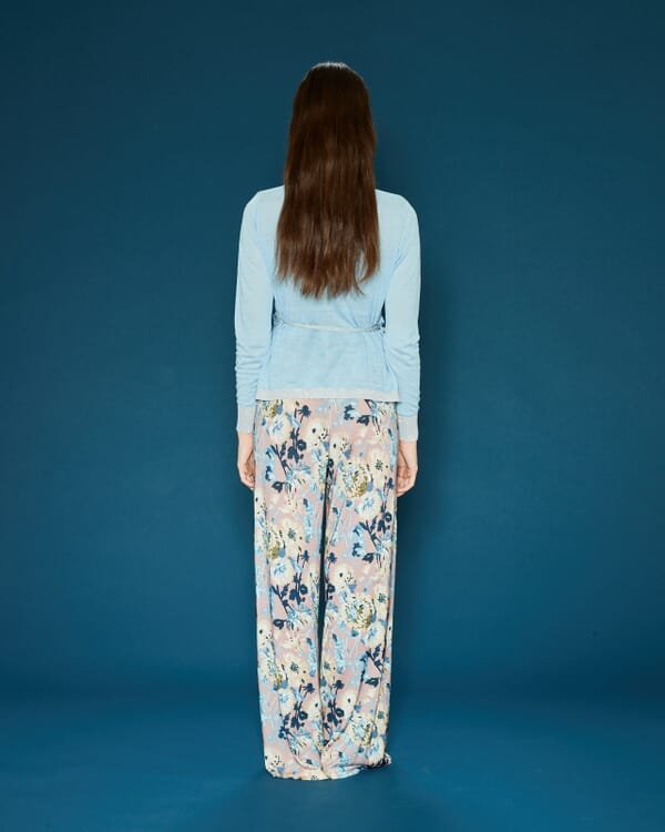 In Bed With You FLORAL PRINT CARDIGAN WITH POCKETS COL. 101