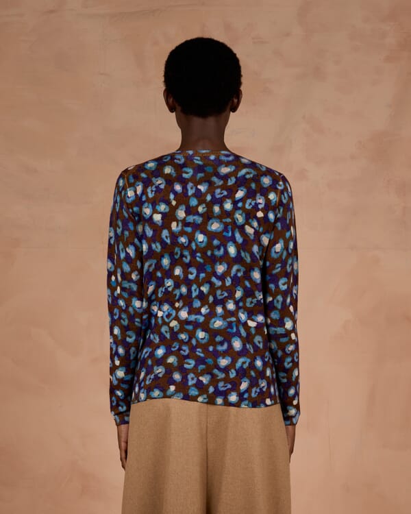 In Bed With You FLORAL PRINT CARDIGAN WITH POCKETS COL. 1023