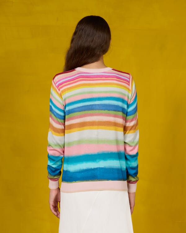 In Bed With You FLORAL PRINT CARDIGAN WITH POCKETS COL.808