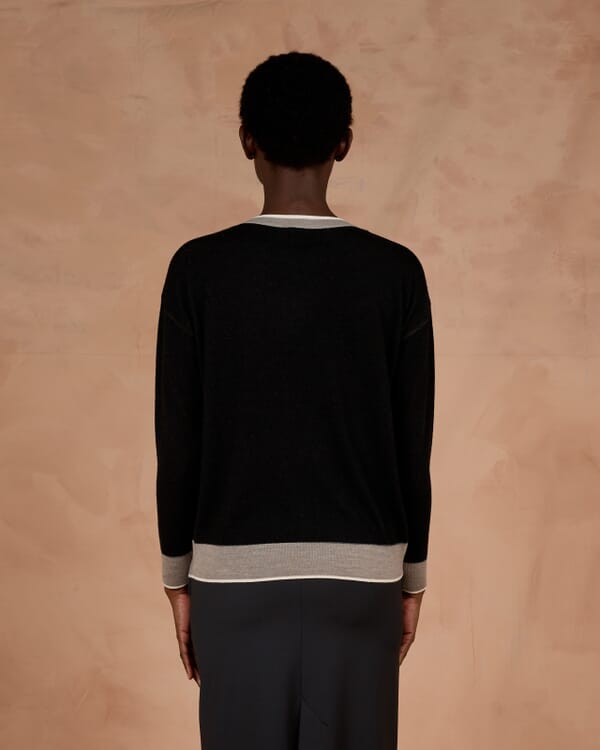 In Bed With You FLORAL PRINT CREWNECK CARDIGAN COL.102