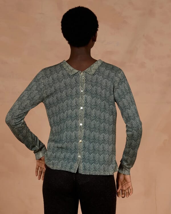 in bed with you FLORAL PRINT CREWNECK JUMPER COL.362