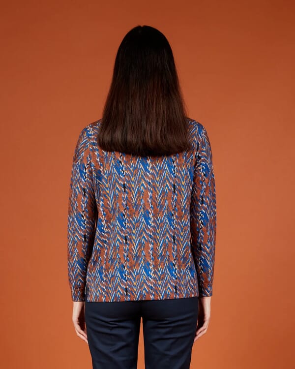 In Bed With You FLORAL PRINT CREWNECK JUMPER COL. 852