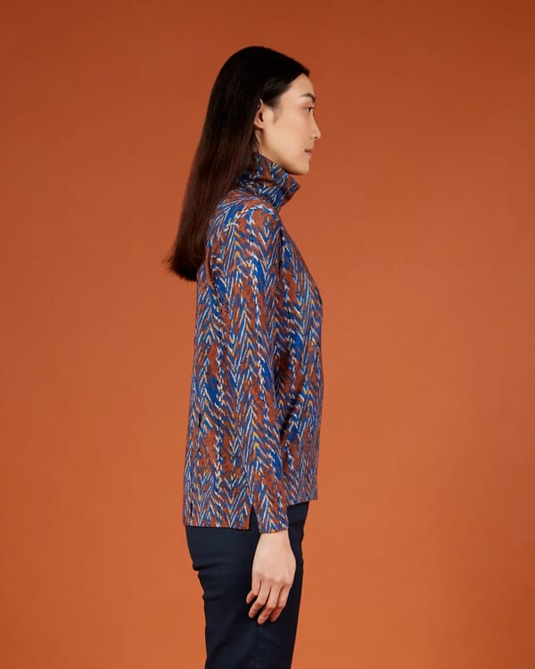 In Bed With You FLORAL PRINT CREWNECK JUMPER COL. 852