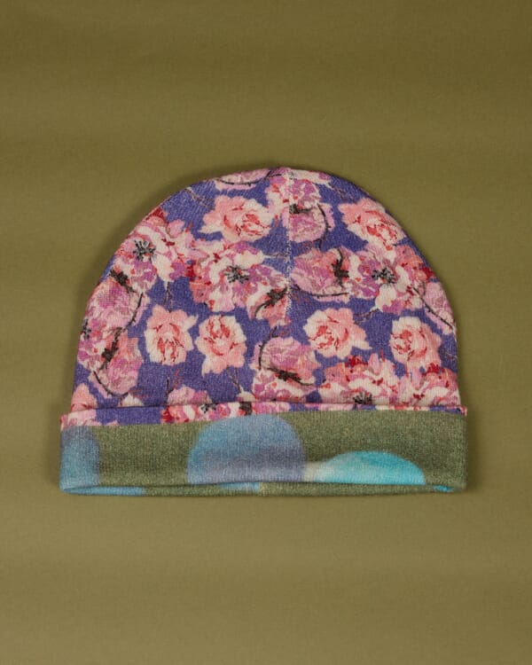 In Bed With You FLORAL PRINT HIGH NECK MID DRESS COL.158