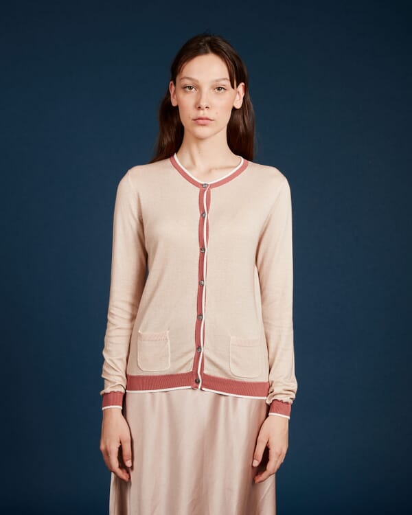 In Bed With You FLORAL PRINT LONG CARDIGAN JACKET COL.304