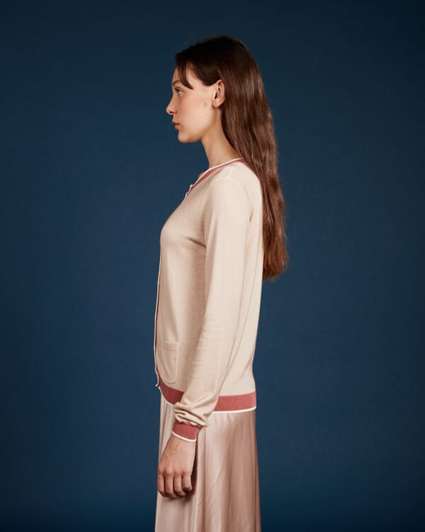 In Bed With You FLORAL PRINT LONG CARDIGAN JACKET COL.304