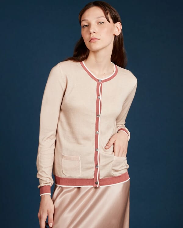 in bed with you FLORAL PRINT LONG CARDIGAN JACKET COL.304