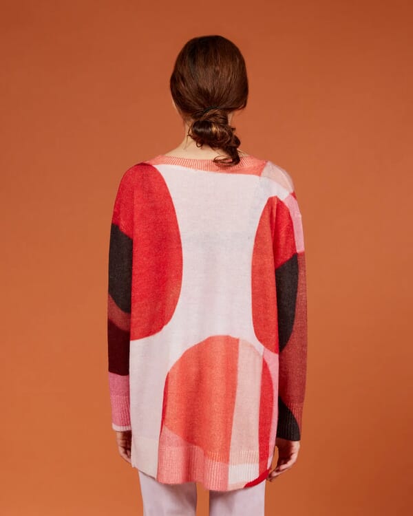 In Bed With You FLORAL PRINT LONG CARDIGAN JACKET COL.900