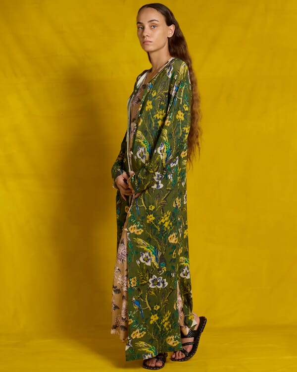 in bed with you GEOMETRIC PRINT BOAT NECK TOP COL.908