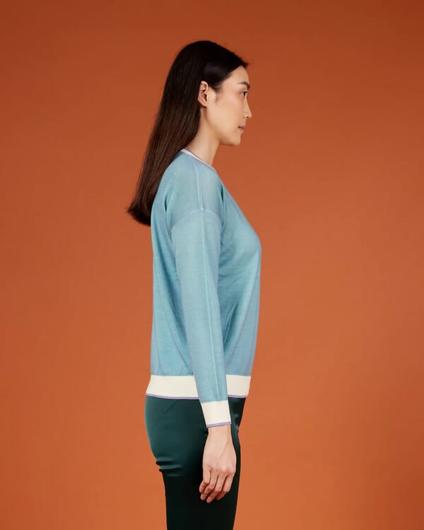 In Bed With You GEOMETRIC PRINT CARDIGAN WITH POCKETS COL. 914