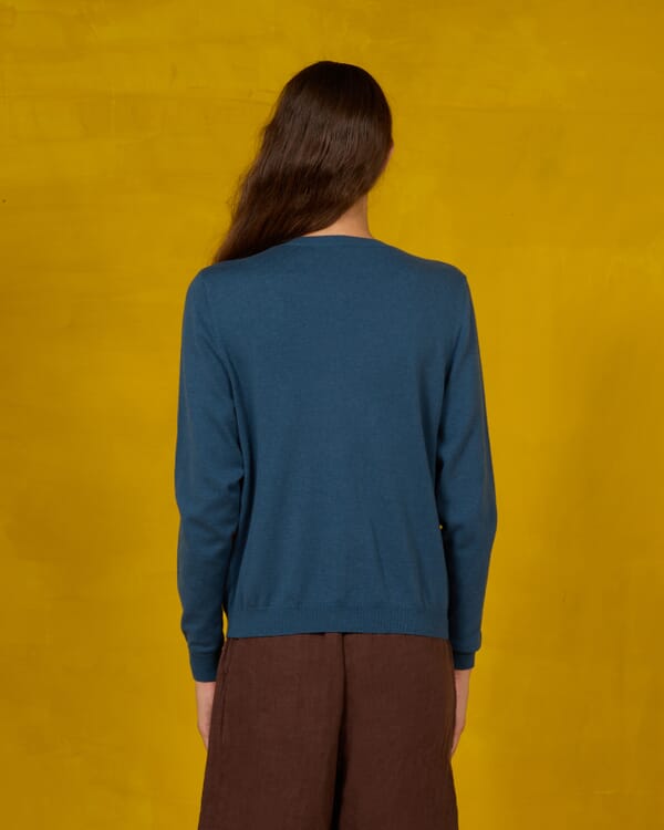 In Bed With You GEOMETRIC PRINT CREWNECK JUMPER COL.1058