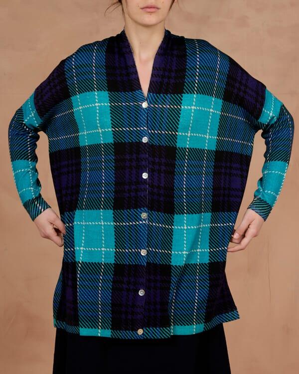 In Bed With You GEOMETRIC PRINT CREWNECK JUMPER COL. 129