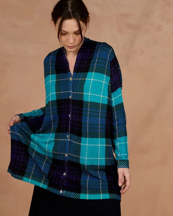 in bed with you GEOMETRIC PRINT CREWNECK JUMPER COL. 129