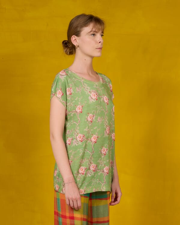 In Bed With You GEOMETRIC PRINT CREWNECK JUMPER COL. 229