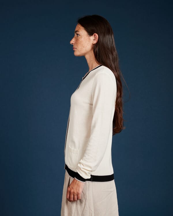 In Bed With You GEOMETRIC PRINT CREWNECK JUMPER COL. 229