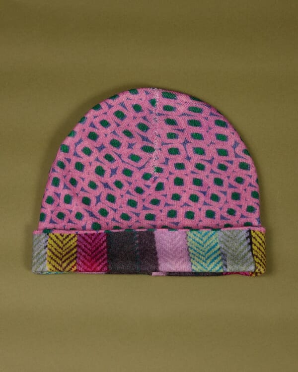 in bed with you GEOMETRIC PRINT CREWNECK JUMPER COL.826