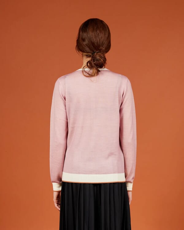 In Bed With You GEOMETRIC PRINT DUPLEX POLO COL.371