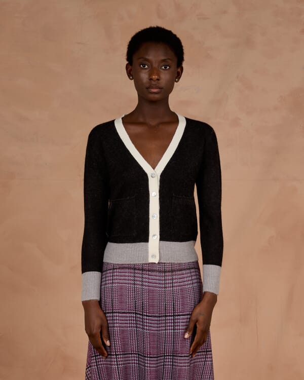 In Bed With You GEOMETRIC PRINT HIGH NECK JUMPER COL. 172