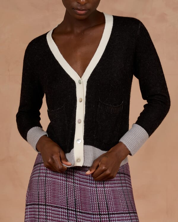 In Bed With You GEOMETRIC PRINT HIGH NECK JUMPER COL. 172