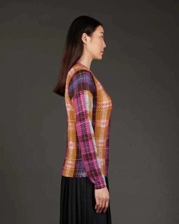 In Bed With You GEOMETRIC PRINT LONG TROUSERS COL.837