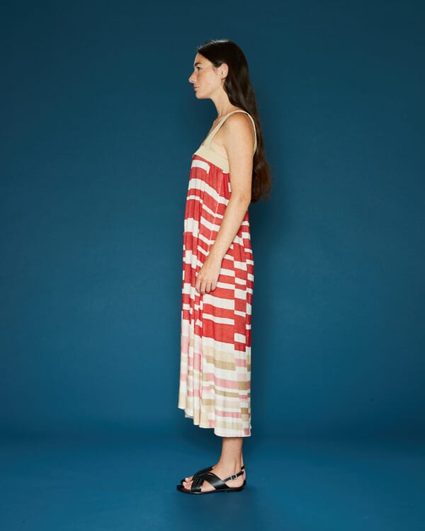 In Bed With You GEOMETRIC PRINT LOOSE-FIT CARDIGAN COL.1018