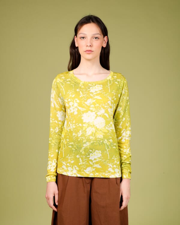 In Bed With You GEOMETRIC PRINT LOOSE-FIT CARDIGAN COL.322