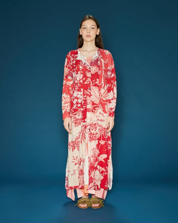 In Bed With You GEOMETRIC PRINT V NECK JUMPER COL. 131