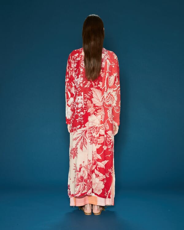 In Bed With You GEOMETRIC PRINT V NECK JUMPER COL. 131