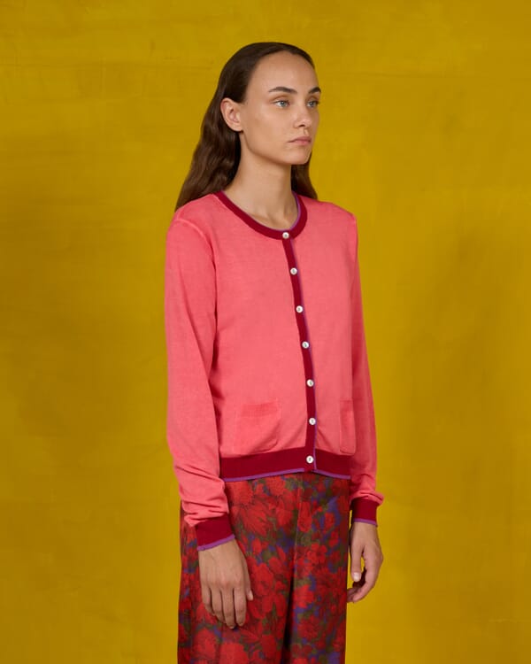 In Bed With You GEOMETRIC PRINT V NECK JUMPER COL. 329