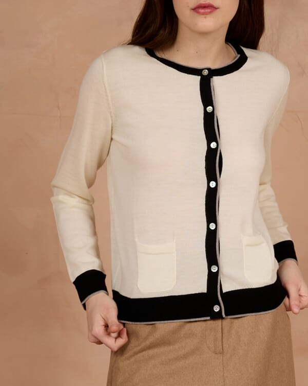 In Bed With You GEOMETRIC PRINT V NECK JUMPER COL. 329