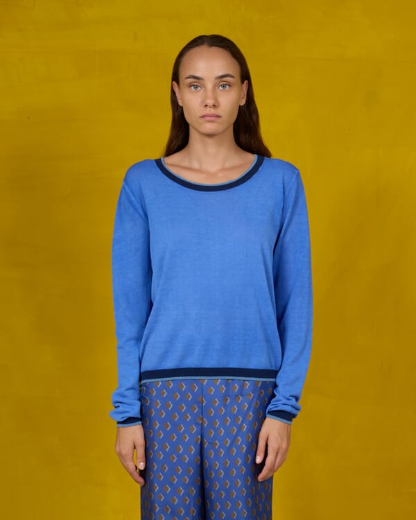 In Bed With You GEOMETRIC PRINT WIDE LONG CARDIGAN COL.183