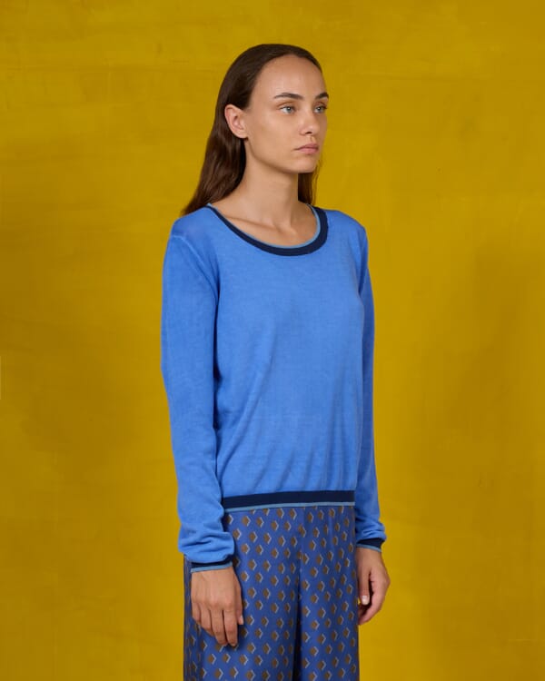 In Bed With You GEOMETRIC PRINT WIDE LONG CARDIGAN COL.183