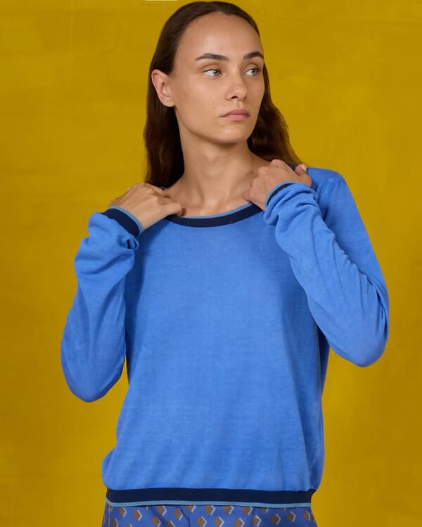 in bed with you GEOMETRIC PRINT WIDE LONG CARDIGAN COL.183