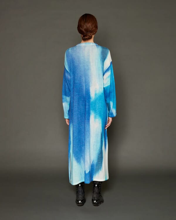 In Bed With You GEOMTRIC PRINT CARDIGAN WITH POCKETS COL. 172