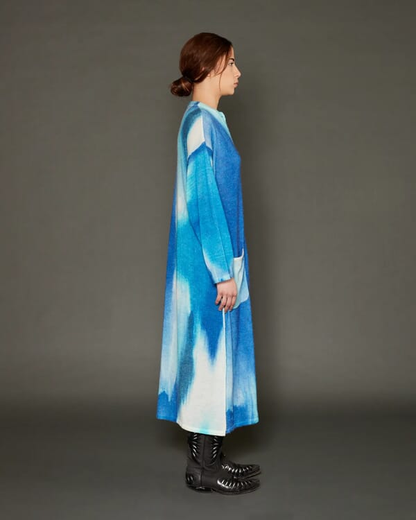 In Bed With You GEOMTRIC PRINT CARDIGAN WITH POCKETS COL. 172