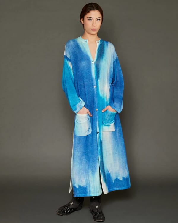 in bed with you GEOMTRIC PRINT CARDIGAN WITH POCKETS COL. 172