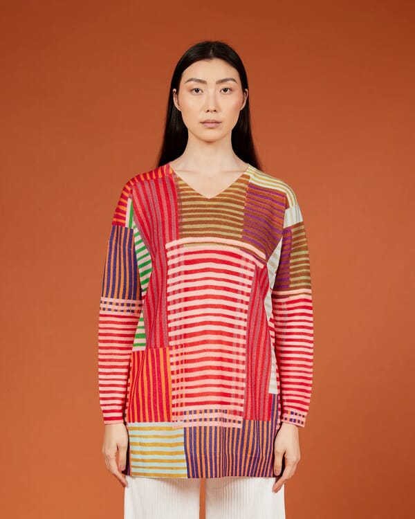 In Bed With You ABSTRACT PRINT BALACLAVA COL.188