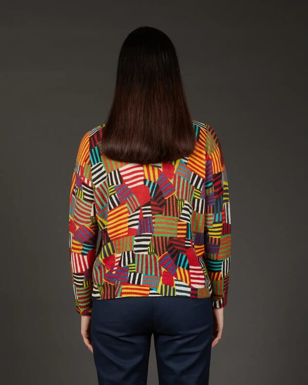 In Bed With You ABSTRACT PRINT BALACLAVA COL.188