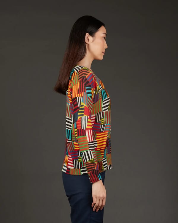 In Bed With You ABSTRACT PRINT BALACLAVA COL.188