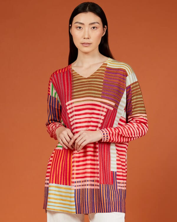 in bed with you ABSTRACT PRINT BALACLAVA COL.188