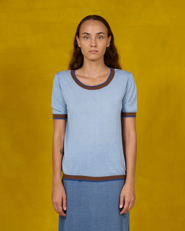 In Bed With You ABSTRACT PRINT POLO COL.1028