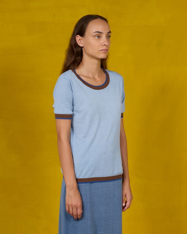 In Bed With You ABSTRACT PRINT POLO COL.1028