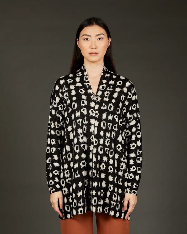 In Bed With You ABSTRACT PRINT POLO COL.1028